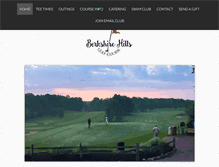 Tablet Screenshot of berkshirehills.net